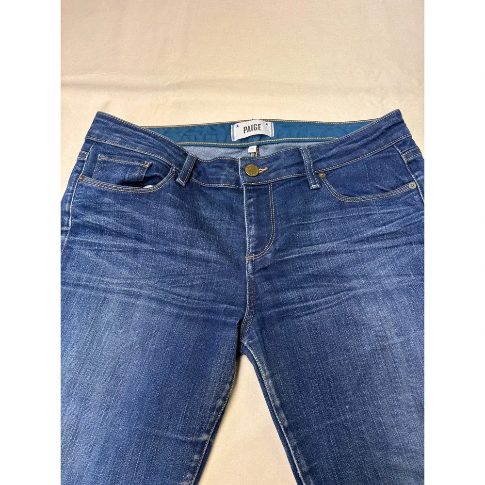 Paige‎ Jimmy Jimmy Skinny Jeans Womens 33X31 Dark Wash Blue Denim Slim Fit